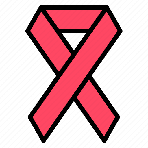 Aids, badge, medical, ribbon, solidarity icon - Download on Iconfinder