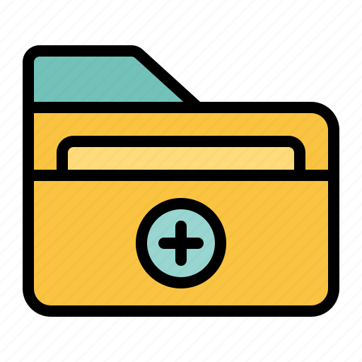 Folder, hospital, medical, medicine, pills icon - Download on Iconfinder