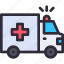 ambulance, car, medical, emergency, vehicle 