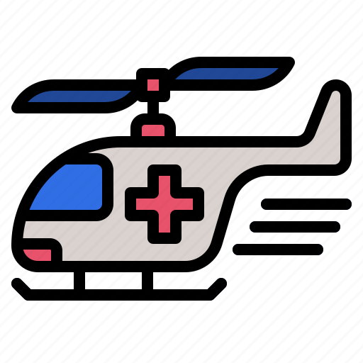 Medicine, helicopter, emergency, hospital, medical, healthcare icon - Download on Iconfinder