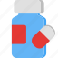 bottle, capsule, capsule icon, hospital, medic, medical, pill 