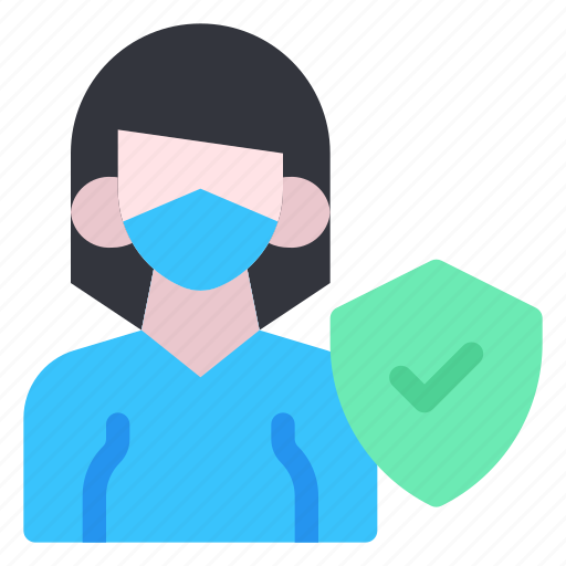 Mask, avatar, face, girl, protection icon - Download on Iconfinder