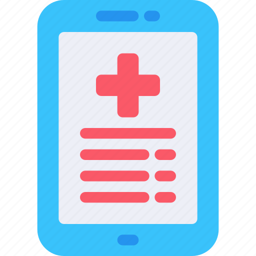 Smartphone, phone, hospital, medical, healthcare icon - Download on Iconfinder