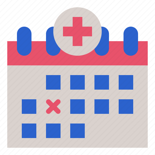 Medicine, calendar, appointment, checkup, medical icon - Download on Iconfinder