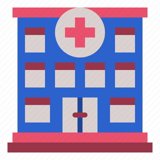 Medicine, hospitalbuilding, hospital, building, healthcare, care, clinic icon - Download on Iconfinder