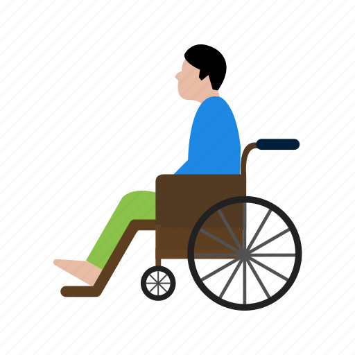 Handicap, handicapped, wheel chair icon - Download on Iconfinder