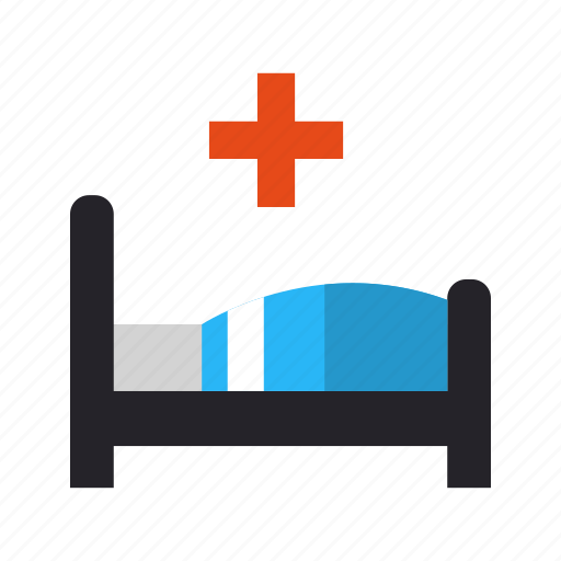 Bed, hospital bed, treatment icon - Download on Iconfinder