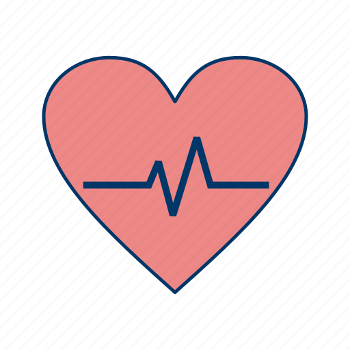 Pulse, heart beat, pulse rate icon - Download on Iconfinder