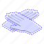 clinical, gloves, isometric 