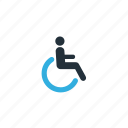 patient, wheelchair, disable, hospital, sick