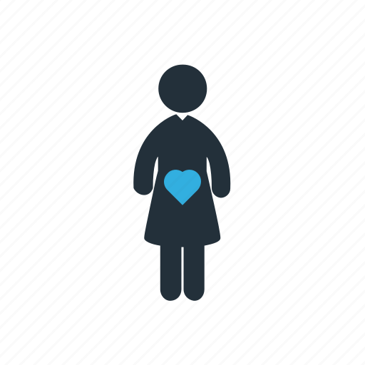 Pregnant, baby, heart, love, pregnancy, women icon - Download on Iconfinder