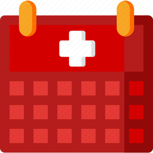 Calendar, health, event, healthcare, hospital, medical, treatment icon - Download on Iconfinder