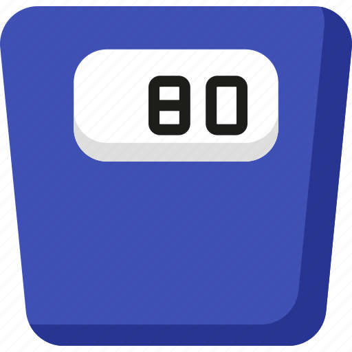 Scale, fitness, gym, health, healthy, weighing, weight icon - Download on Iconfinder