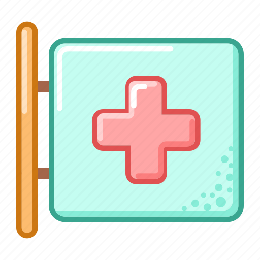 Signboard, medical, healthcare, clinic, pharmacy icon - Download on Iconfinder