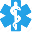 emergency, healthcare, star of life 