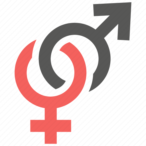 Gender, female, male icon 