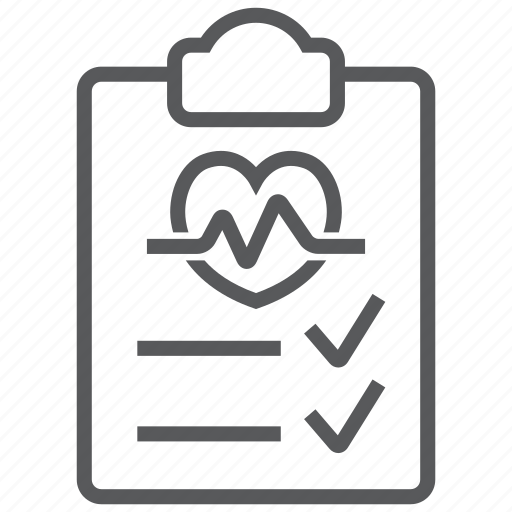 Health, test, check, healthcare, heart, medical, hospital icon - Download on Iconfinder