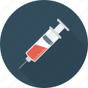blood, needle, shot, syringe icon