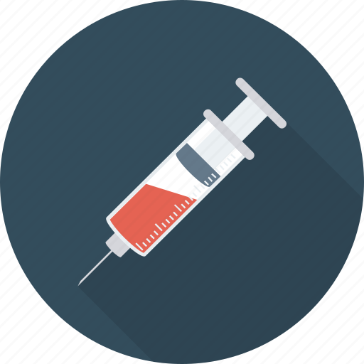 Blood, needle, shot, syringe icon icon - Download on Iconfinder
