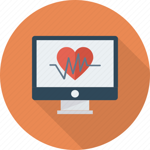 Heart, medicine, monitor, pulse icon icon - Download on Iconfinder