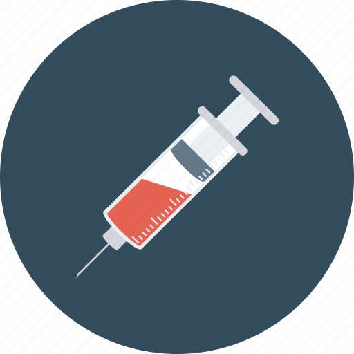 Blood, needle, shot, syringe icon icon - Download on Iconfinder