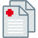 medical, clipboard, diagnosis, papers, prescription, report 