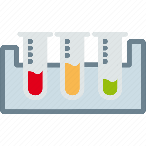Tubes, blood, lab, medicine, science, testing icon - Download on Iconfinder