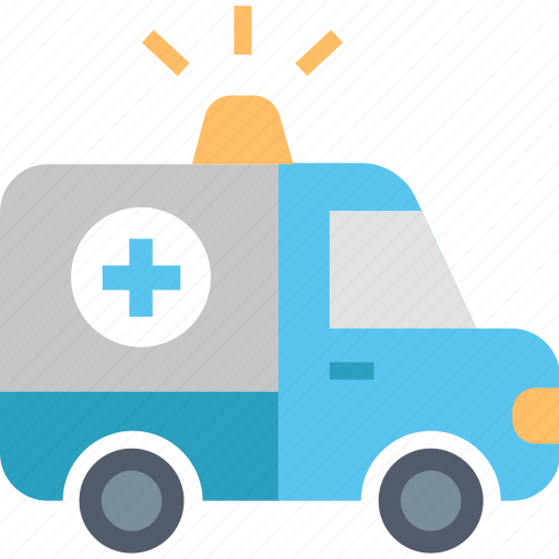 Ambulance, emergency, healthcare, medical, siren, transport, transportation icon - Download on Iconfinder