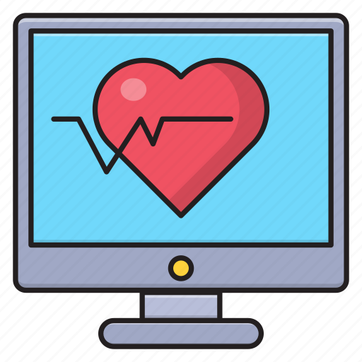 Beat, healthcare, heart, medical, monitor icon - Download on Iconfinder