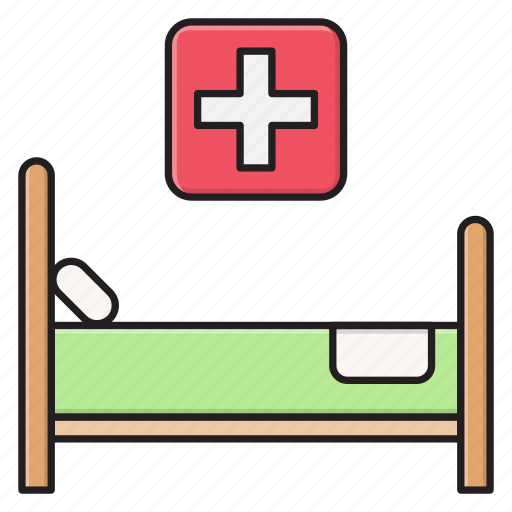 Bed, clinic, emergency, hospital, pharmacy icon - Download on Iconfinder