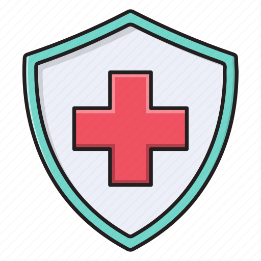 Healthcare, medical, protection, safety, shield icon - Download on Iconfinder