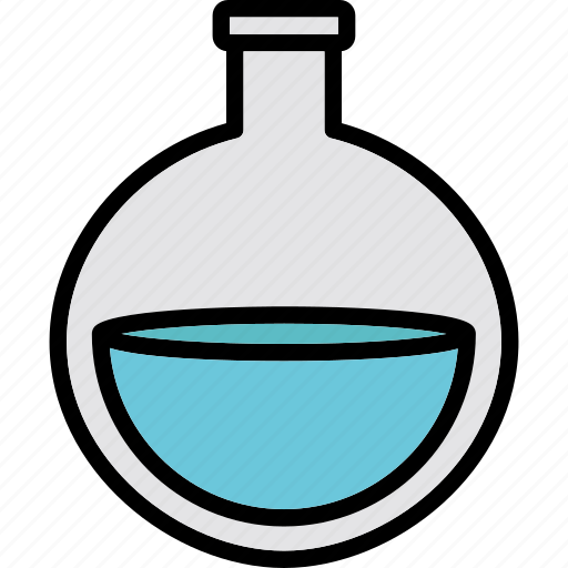Flask, chemistry, experiment, flask tube, lab, research, science icon - Download on Iconfinder