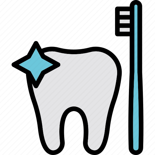 Cleaning teeth, hygiene, hygienic teeth, odontologist, dentist icon - Download on Iconfinder