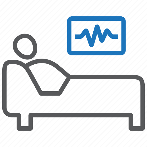 Hospital bed, patient, treatment icon - Download on Iconfinder