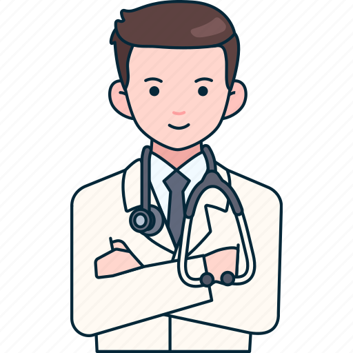Avatar, man, doctor, hospital, medical, clinic, profile icon - Download on Iconfinder
