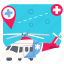 ambulance, helicopter, vehicle, medical, transport, emergency, help, healthcare 