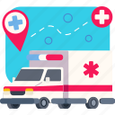 ambulance, healthcare, medical, emergency, car, transport, vehicle, help