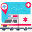 ambulance, healthcare, medical, emergency, car, transport, vehicle, help 