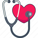 stethoscope, medical, diagnosis, doctor, healthcare, check, heart