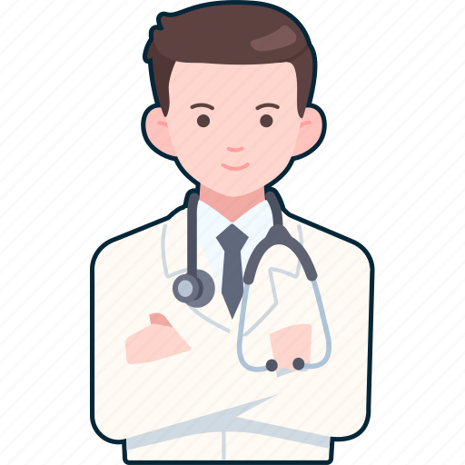 Avatar, man, doctor, hospital, medical, clinic, profile icon - Download on Iconfinder