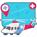 ambulance, helicopter, vehicle, medical, transport, emergency, help, healthcare