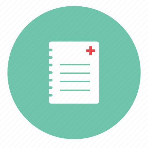 Medical record, documents, sheet, format, text, paper, medical report icon - Download on Iconfinder