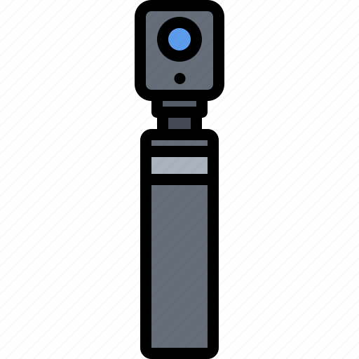 Consumables, instrument, medical, medicine, ophthalmoscope, tool icon - Download on Iconfinder