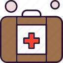 aid, first, kit, medical, medicine