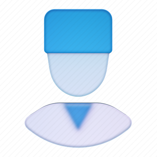 Doctor, physician, avatar, profile, medicine, 3d illustration, 3d rendering icon - Download on Iconfinder