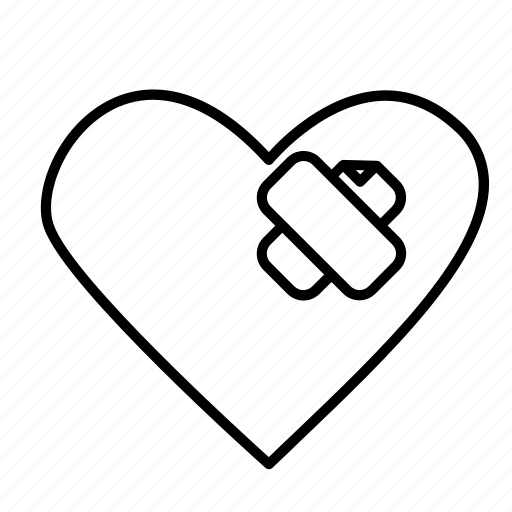 Healthcare, heart, love, medical, plaster, valentine, vol icon - Download on Iconfinder