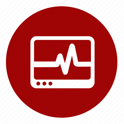 Cardiography, diagnosis, hospital, monitor, patient, symptoms icon - Download on Iconfinder
