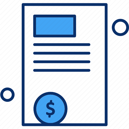 Document, dollar, file, report icon - Download on Iconfinder