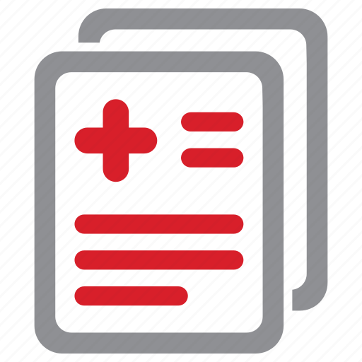 Document, file, medical, record icon - Download on Iconfinder
