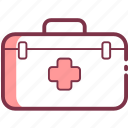 medical, suitcase, health, care, emergency, clinical, medicines